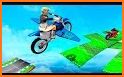 Flying Motorbike Stunts Riding Simulator related image
