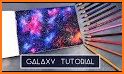 Colorful Galaxy Rose Gravity Theme related image