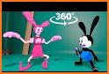 Oswald FNF Rabbit 3D Dance Mod related image