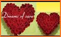 Red Roses Heart Keyboard Background related image