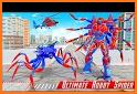 Spider Robot Game: Space Robot Transform Wars related image