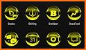 Lineblack - Yellow icon Pack related image