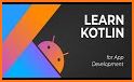 Learn Kotlin & Android development using Kotlin related image