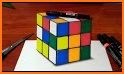 Rubik's Cube 3D related image