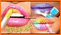 Lip makeover art: makeup games related image