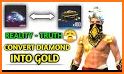 free diamonds for free( fire real) related image