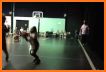 Basket Swooshes - basketball game related image