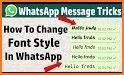 Chat Styles Fonts for Whatsapp related image