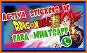 Pegatinas de Goku para Whatss Stickers related image