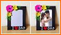 Fathr's day photo frame related image