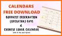 Thailand Buddhist Calendar related image