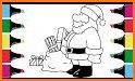 Christmas Coloring Book - Art Book Xmas Coloring related image