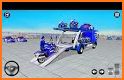 Superhero Car Bike Transport Truck: Helicopter Sim related image