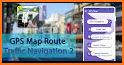 Gps Route Navigation Live, Voice Traffic Direction related image