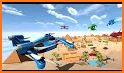 Flying Formula Car Games 2020: Drone Shooting Game related image
