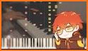 Flaming Fire Rose keyboard Theme related image