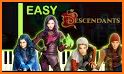 Descendants piano game tiles related image