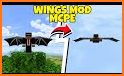 MCPE Dragon Wing Mod related image