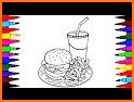 Food Coloring Book - Kids Game related image