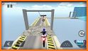 Impossible Mega Ramp Moto Bike Rider: Superhero 3D related image