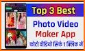 Video maker with photo & music related image