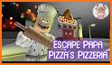 Escape pappa chef: scary pizza related image