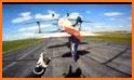 Jet Airplane on Mega Ramp: Mid Air Flying Stunts related image