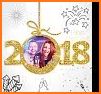 New Year & Christmas Photo Frame related image