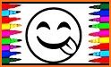 Emoji Color By Number, emojis face game, emoji art related image
