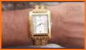 MJ075 Analog Gold Watch Face related image