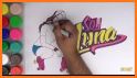 Coloring Book For Soy Luna related image