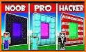 Noob vs Pro vs Hacker for Minecraft PE related image