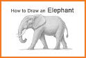 Elephant Sketch Theme related image