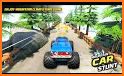 Mountain Climb Stunt Car Racing New Car Games 2020 related image