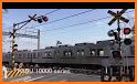 Railroad crossing train cancan related image