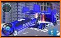 US Limo Police Car Transporter Game: Car Transport related image