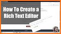 Drafting: Plain Text Editor related image