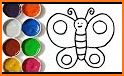 butterfly Coloring Game related image