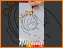 Squid Game Fans Coloring Book related image