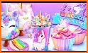 Unicorn Frost Cakes Shop - Baking Games for Girls related image