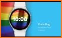 Pride Flag Watch Face related image