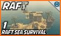 Survival on Raft in Ocean related image
