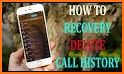 Recover deleted call log history related image