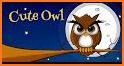 Cute Owl Halloween keyboard related image