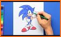 How to Draw Sonik Hedgehog related image