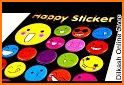 Funny Faces Emoji Stickers related image