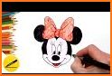 How To Color Minnie Mouse related image