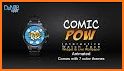 Comic Pow HD Watch Face Widget & Live Wallpaper related image