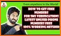 Mobile number generator-sms receive,virtual number related image