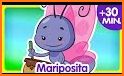 Mariposita - español niños - Sin internet related image